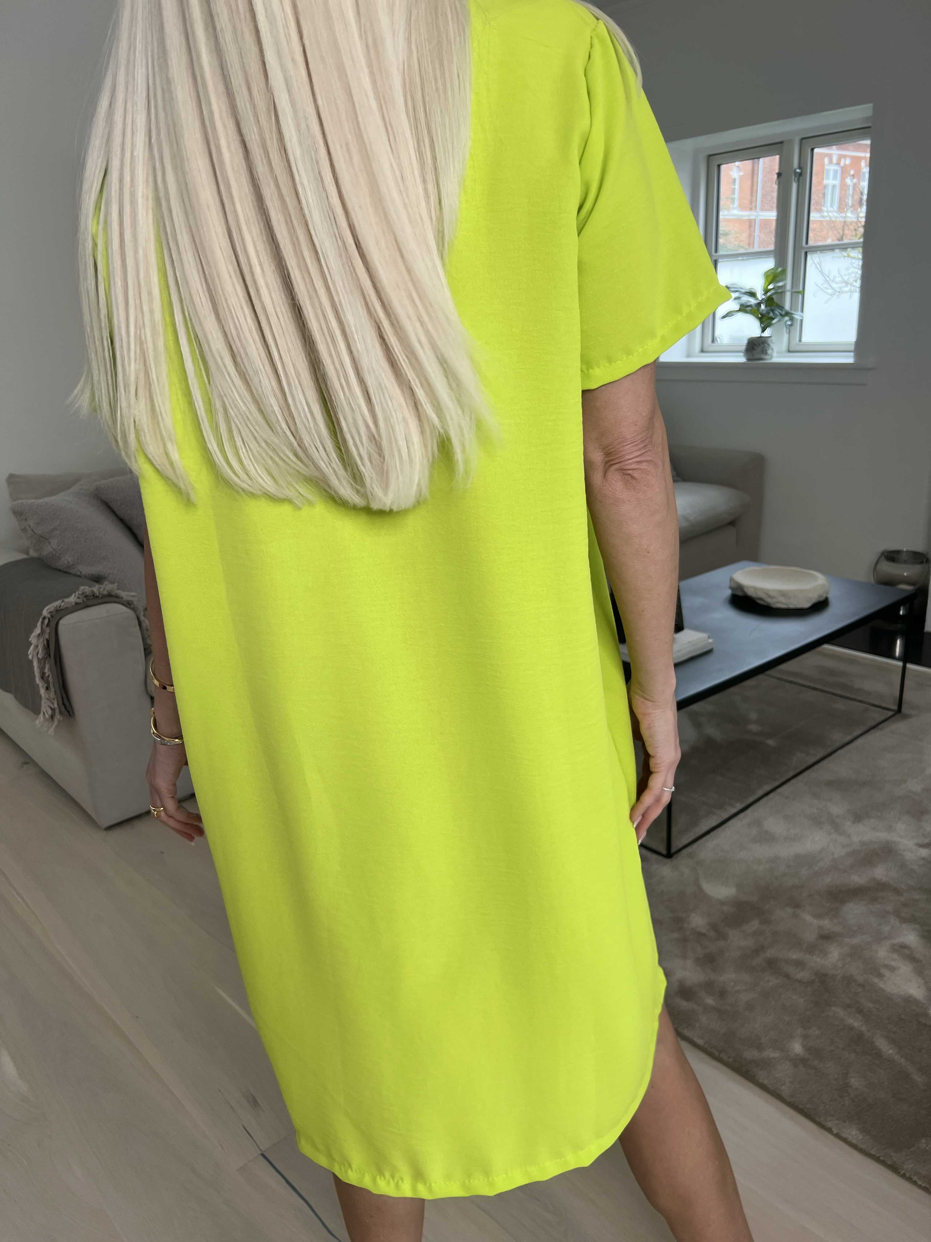 Eldina - Let ensfarvet tunikakjole